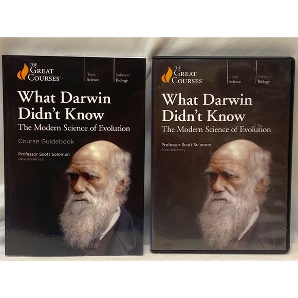 What Darwin Didn't Know The Modern Science of Evolution DVD & Book Great Courses - Picture 1 of 2